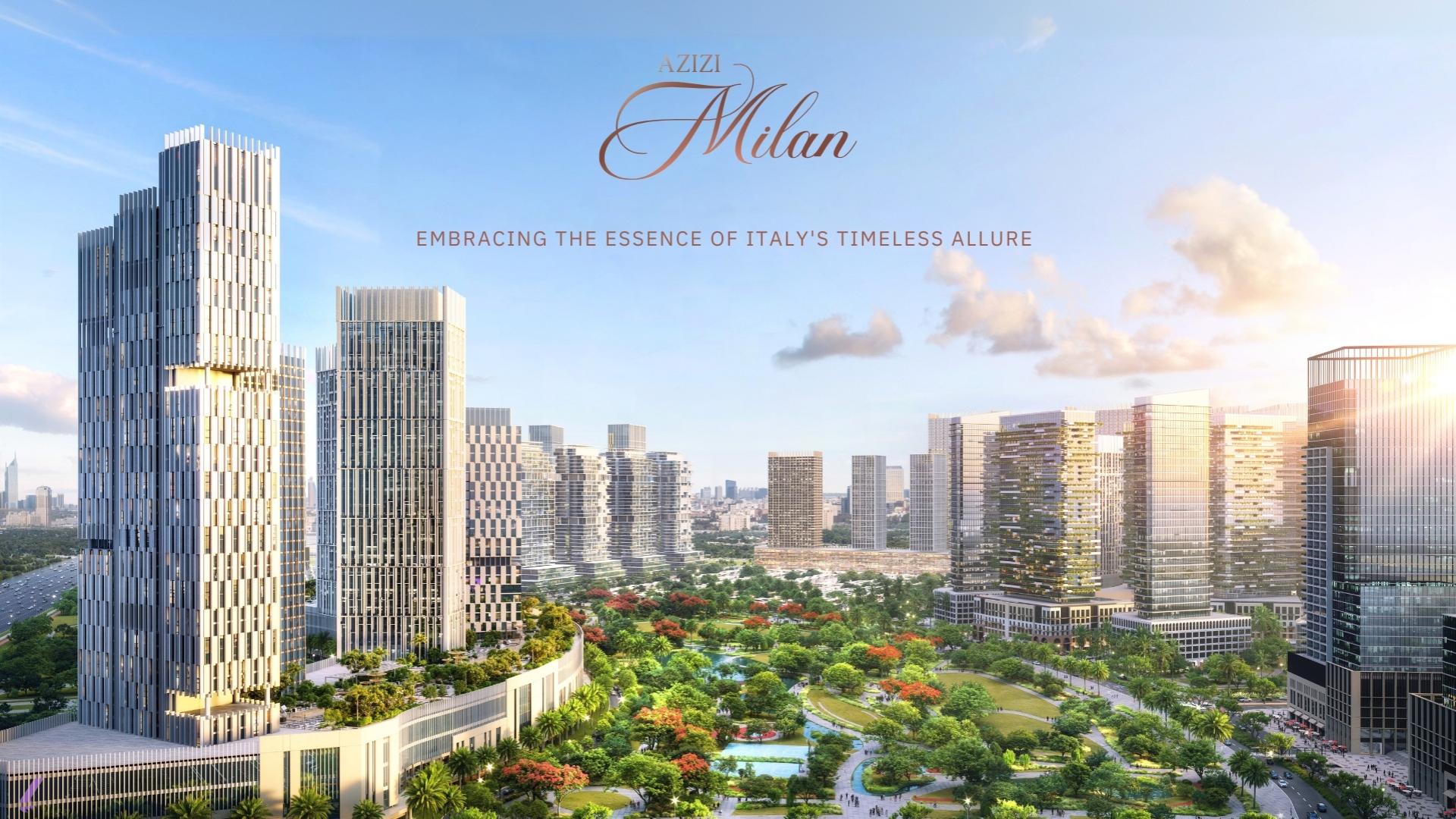 Azizi Developments 推出 Azizi Milan，打造中東時尚新地標